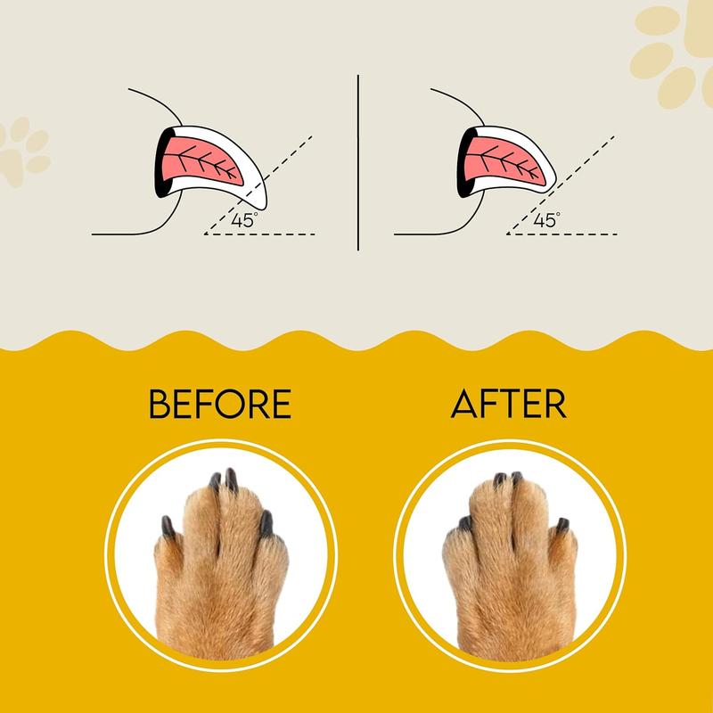 Dog Nail File, Cat Nail File, Dog Nail File Board - Stress-Free Nail Filing for Dogs, Nail File for Dogs, Dog Scratch Pad for Nails, Made from 100% Real Wood Pawvara
