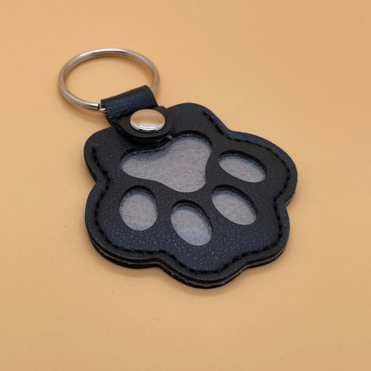 Cute Pets Fur Memory Charm – Paw-Shaped Charm for Collecting Pet Fur, Memorial Gift for Cat or Dog Lovers, Keychain or Necklace Decoration Pawvara