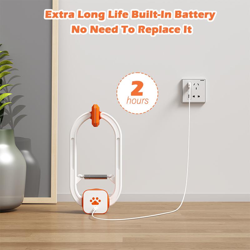 HappyCode Electric cat teaser, Rechargeable Interactive Pets Toy , Upgraded Dual Mode, Irregular Rocking & 360° Spinning with Remote, Door Clip Design, Stimulates Mind & Body, Motion Activated, cat toys, cat stuff Pawvara