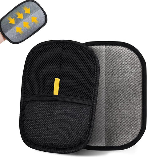 YOMI Pet hair remover Electrostatic gloves Two-way brush sticky hair remover Cat hair dog hair glover Grooming Removal Cleaning Pawvara