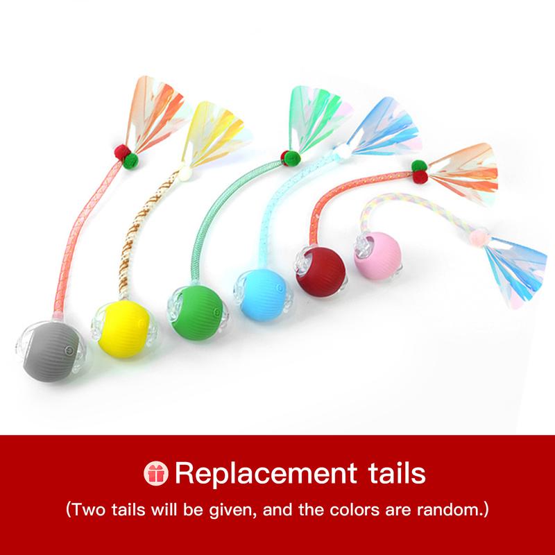 Interactive Cat Toy Ball: Automatically rolling electric ball, suitable for indoor cats/dogs, brings the fun of chasing tails. Motion sensing, keeps pets busy and enjoys rich sports stimulation. Great pet gifts/supplies. Pawvara