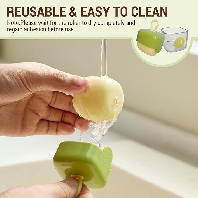 Buy 1 Get 1,Mini Lint Roller,Reusable Lint Remover,Washable Lint Roller,Portable Pet Hair Remover for Clothes,Travel Home Pawvara